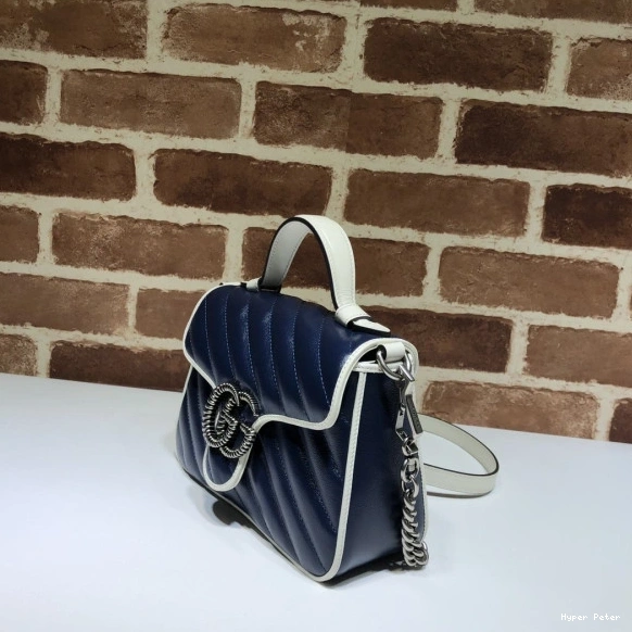 Hyper Peter Marmont Bag GG Handle Top Mini GUCCI 0816